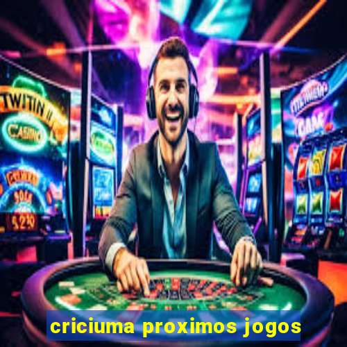 criciuma proximos jogos